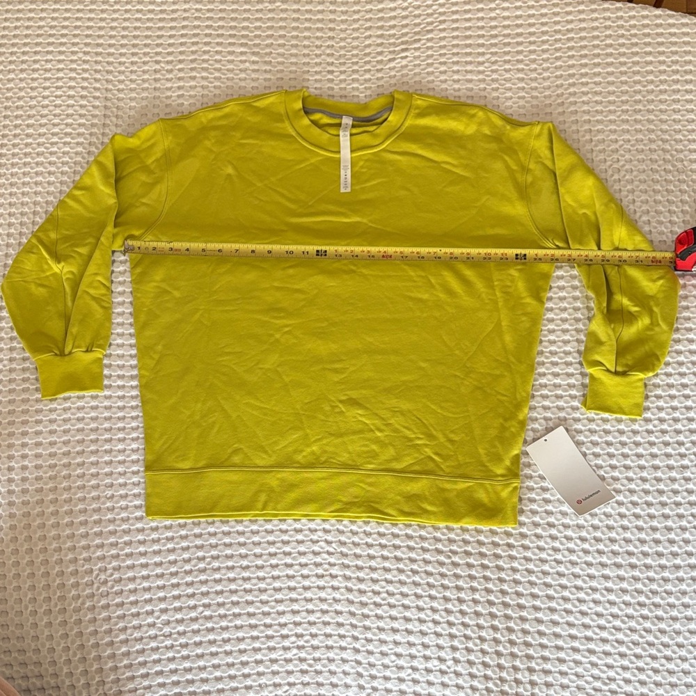 Lululemon Athletica Lime Green Sweatshirt